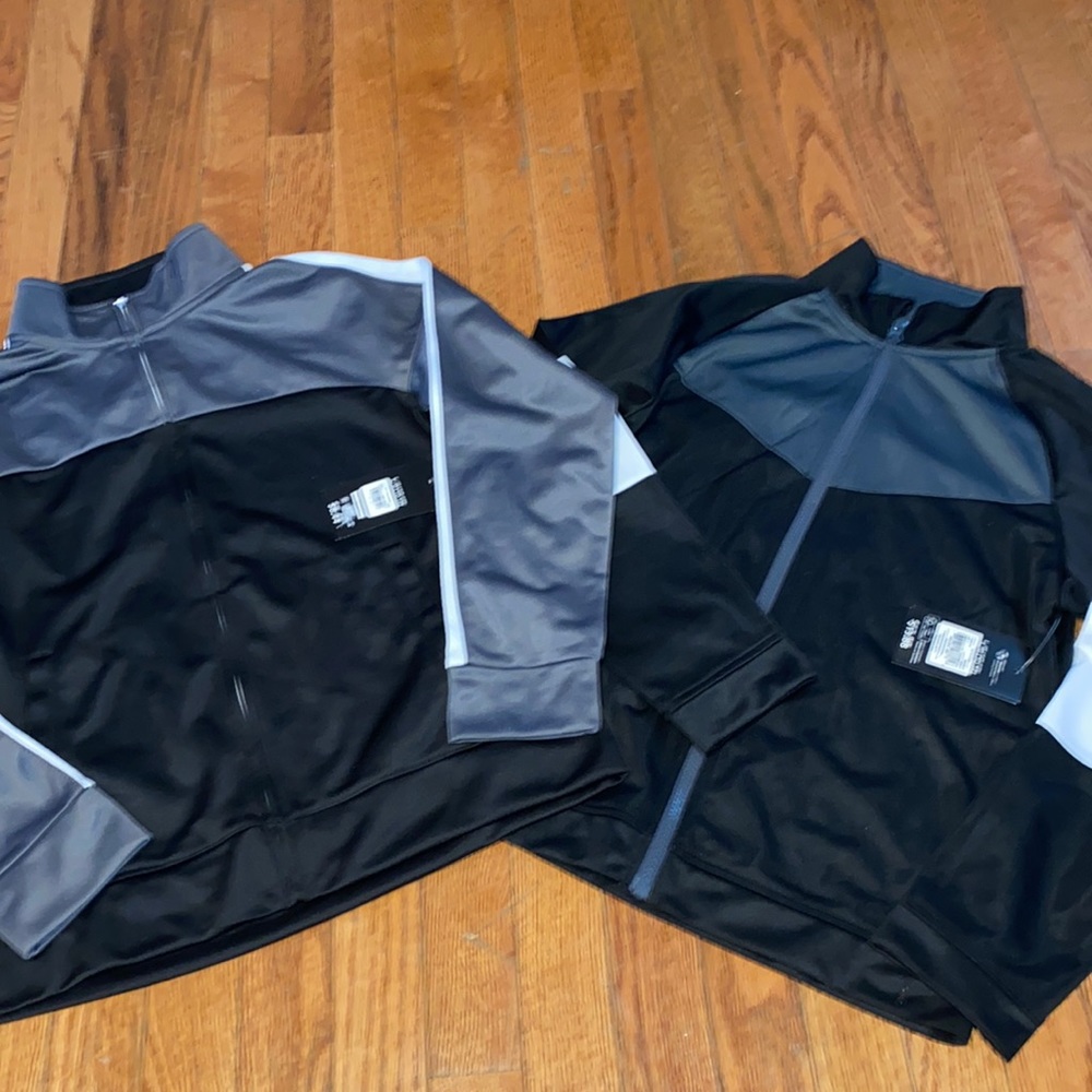 NWT Athletic Works Bundle Full Zip Joggers Jackets Boys Size L10/12